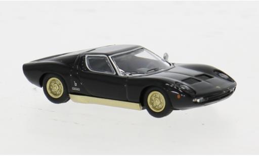 Lamborghini Miura 1/87 Minichamps schwarz 1966 1:87 diecast model cars
