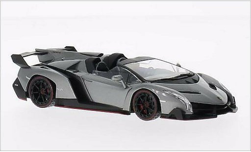 Lamborghini Veneno Roadster 1/43 Kyosho metallic grey/green diecast model cars