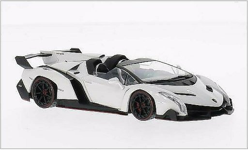 Lamborghini Veneno Roadster 1/43 Kyosho white/red diecast model cars