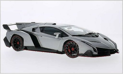 Lamborghini Veneno Coupe 1/18 Autoart Showcar Salon Genf metallic grey 2013 diecast model cars