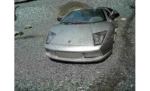 Lamborghini Murcielago Competizione 1/18 Maisto grey diecast model cars