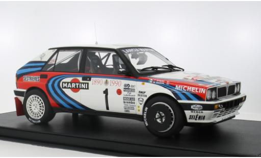 Lancia Delta 1/12 Topmarques Collectibles 16V Integrale #1 M.Biasion/T.Siviero 1:12 diecast model cars