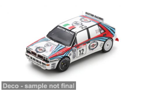 Lancia Delta 1/43 Spark HF integrale EVO Tour de Corse 1992 #12 A.Aghini/S.Farnocchia 1:43 diecast model cars