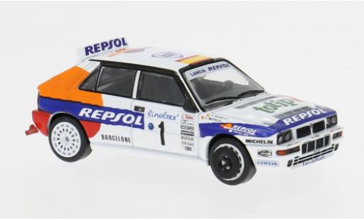 Lancia Delta 1/64 Mini GT HF Integrale Rally Monte Carlo 1993 Jolly Club #1 C.Sainz/L.Moya 1:64 diecast model cars