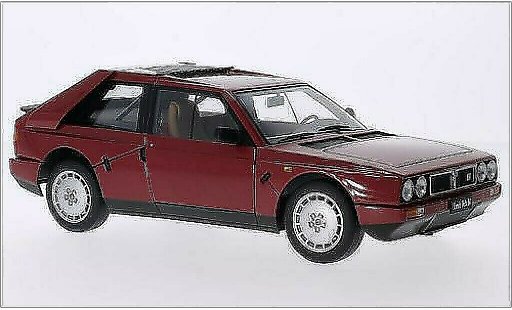 Lancia Delta S4 1/18 Autoart metallic red 1985 diecast model cars
