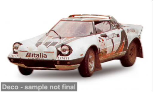 Lancia Stratos 1/18 Sun Star HF Rally Portugal 1976 #1 S.Munari/S.Maiga 1:18 diecast model cars