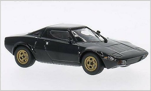 Lancia Stratos Stradale 1/43 Minichamps black diecast model cars