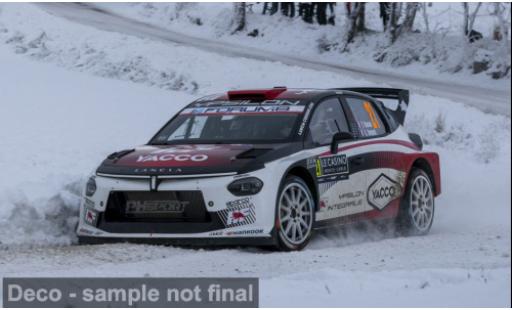 Lancia Ypsilon 1/43 IXO Rally2 HF Integrale Rallye Monte Carlo 2026 #21 Y.Rossel/A.Dunand 1:43 diecast model cars