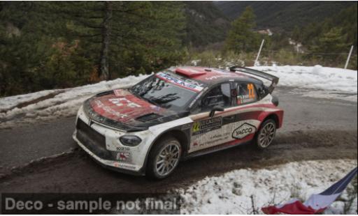 Lancia Ypsilon 1/43 IXO Rally2 HF Integrale Rallye Monte Carlo 2026 #22 N.Gryazin/K.Aleksandrov 1:43 diecast model cars