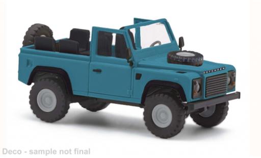 Land Rover Defender 1/87 Busch 90 t&uuml;rkis/schwarz 1983 1:87 diecast model cars