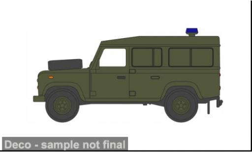 Diecast model cars Land Rover Defender oliv RAF Police 1/76 Oxford