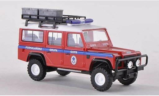 Land Rover Defender Base 1/87 Busch Podhalanska Grupa GOPR - Bergrettung Polen diecast model cars