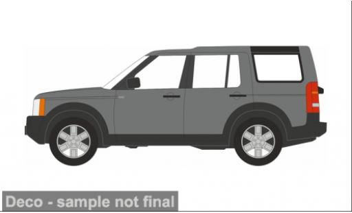 Diecast model cars Land Rover Discovery 3 grau/schwarz 1/76 Oxford