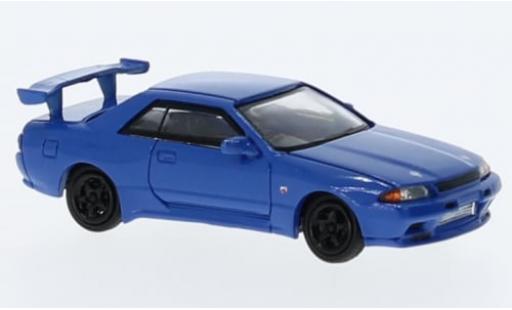 Nissan Skyline 1/87 Lang Feng Model GT-R (R32) blau 1:87 diecast model cars