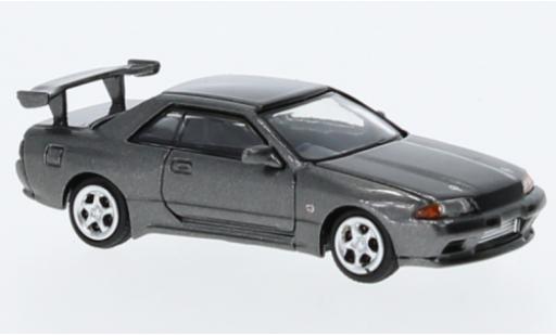 Nissan Skyline 1/87 Lang Feng Model GT-R (R32) metallise grau 1:87 diecast model cars