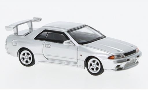 Nissan Skyline 1/87 Lang Feng Model GT-R (R32) silber 1:87 diecast model cars