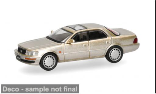 Diecast model cars Lexus LS 400 gold 1/87 Micro City 87