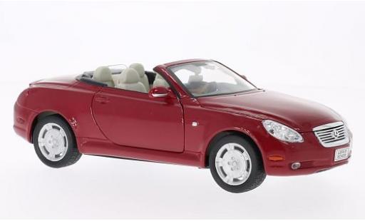 Lexus SC 1/24 Welly 430 rot 1:24 diecast model cars