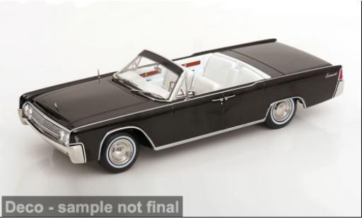 Diecast model cars Lincoln Continental Convertible schwarz/weiss 1963 Bad Boys 1/18 KK Scale