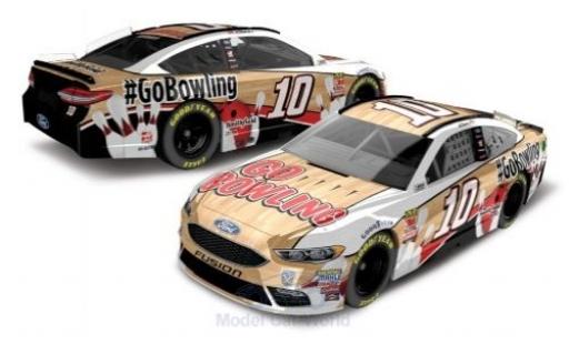 Ford Fusion 1/64 Lionel Racing No.10 Stewart-Haas Racing GoBowling Nascar 2018 A.Almirola diecast model cars