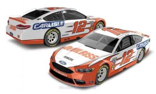 Ford Fusion 1/64 Lionel Racing No.12 Team Penske Carlisle Nascar 2018 R.Blaney diecast model cars