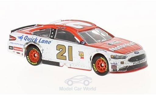 Ford Fusion 1/64 Lionel Racing No.21 Wood 21 Bredhers Motorcraft Pocono Win Nascar 2017 R.Blaney diecast model cars
