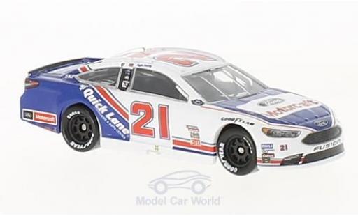 Ford Fusion 1/64 Lionel Racing No.21 wood 21bredhers Motorcraft Darlington Nascar 2017 R.Blaney diecast model cars