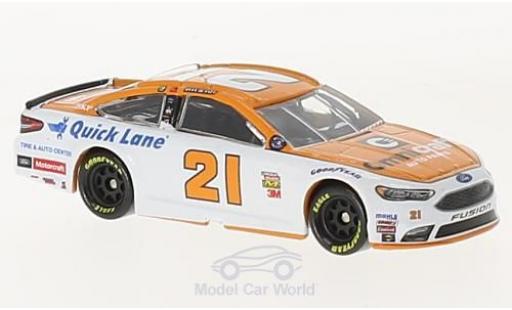 Ford Fusion 1/64 Lionel Racing No.21 Wood 21bredhers Omnicraft Nascar 2017 R.Blaney ohne Vitrine diecast model cars
