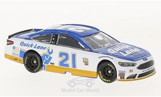 Ford Fusion 1/64 Lionel Racing No.21 Wood 21bredhers Quick Lane Nascar 2017 R.Blaney ohne Vitrine diecast model cars