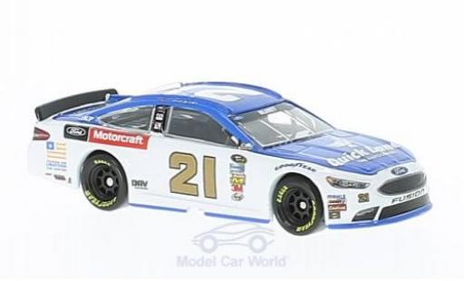 Ford Fusion 1/64 Lionel Racing No.21 Wood Bredhers Quick Lane Tire & Auto Nascar 2016 R.Blaney ohne Vitrine diecast model cars