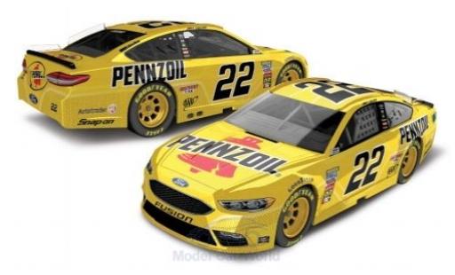 Ford Fusion 1/64 Lionel Racing No.22 Team Penske Pennzoil Nascar 2018 J.Logano diecast model cars