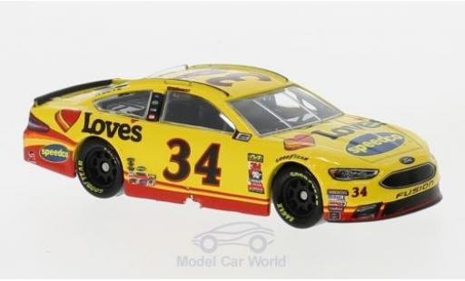 Ford Fusion 1/64 Lionel Racing No.34 FrontRow Motorsports Loves Nascar 2018 M.McDowell diecast model cars