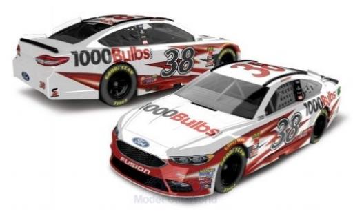 Ford Fusion 1/64 Lionel Racing No.38 FrontRow Motorsports 1000Bulbs Nascar 2018 D.Ragan diecast model cars