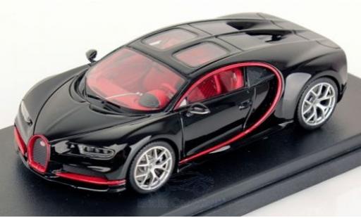 Diecast model cars Bugatti Chiron 1/43 Look Smart Sky View black/red Bugatti Chiron 1/43 Look Smart Sky View black/red diecast model cars