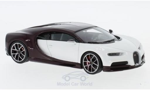 Diecast model cars Bugatti Chiron 1/43 Look Smart white/purple Bugatti Chiron 1/43 Look Smart white/purple diecast model cars