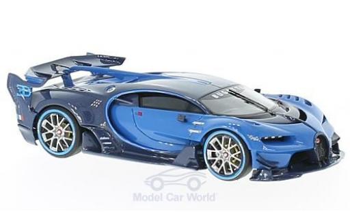 Bugatti Vision 1/43 Look Smart Gran Turismo blue/blue 2015 IAA Frankfurt diecast model cars