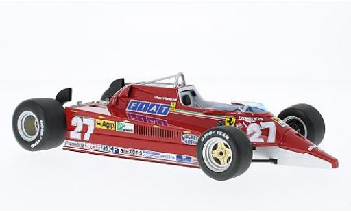 Ferrari 126 1/18 Look Smart CK No.27 Formel 1 1981 Version: VS F104S Starfighter G.Villeneuve diecast model cars