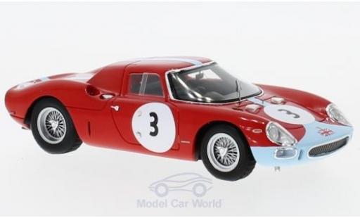 Ferrari 250 1/43 Look Smart LM RHD No.3 1000km Paris 1964 L.Scarfiotti/J.Stewart diecast model cars