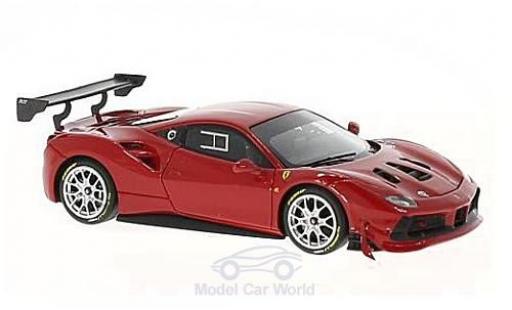Diecast model cars Ferrari 488 1/43 Look Smart Challenge red Ferrari 488 1/43 Look Smart Challenge red diecast model cars