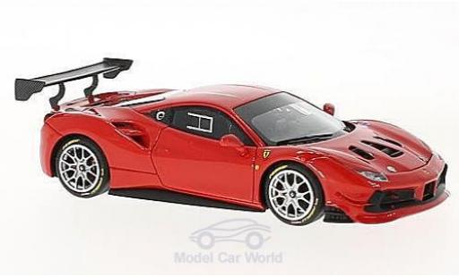 Diecast model cars Ferrari 488 1/43 Look Smart Challenge red Ferrari 488 1/43 Look Smart Challenge red diecast model cars