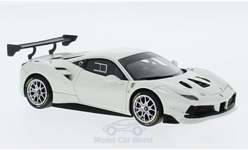 Diecast model cars Ferrari 488 1/43 Look Smart Challenge white Ferrari 488 1/43 Look Smart Challenge white diecast model cars