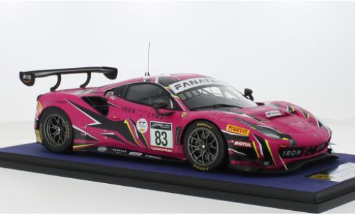 Diecast model cars Ferrari 488 1/18 Look Smart GT3 EVO No.83 Iron Dames 24h Spa 2022 1:18 Ferrari 488 1/18 Look Smart GT3 EVO No.83 Iron Dames 24h Spa 2022 1:18 diecast model cars