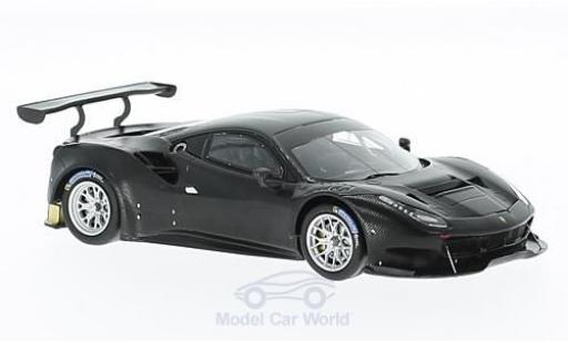 Ferrari 488 1/43 Look Smart GT3 black diecast model cars
