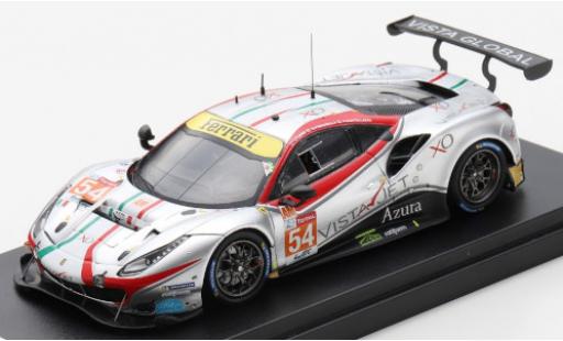 Diecast model cars Ferrari 488 1/43 Look Smart GTE EVO No.54 AF Corse 24h Le Mans 2020 F.Castellacci/G.Fisica/T.Flohr Ferrari 488 1/43 Look Smart GTE EVO No.54 AF Corse 24h Le Mans 2020 F.Castellacci/G.Fisica/T.Flohr diecast model cars
