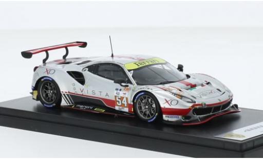 Diecast model cars Ferrari 488 1/43 Look Smart GTE EVO No.54 AF Corse 24h Le Mans 2023 1:43 Ferrari 488 1/43 Look Smart GTE EVO No.54 AF Corse 24h Le Mans 2023 1:43 diecast model cars