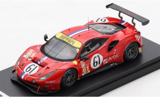 Diecast model cars Ferrari 488 1/43 Look Smart GTE EVO No.61 Luzich Racing 24h Le Mans 2020 C.Ledogar/O.Negri Jr./F.Piovanetti Ferrari 488 1/43 Look Smart GTE EVO No.61 Luzich Racing 24h Le Mans 2020 C.Ledogar/O.Negri Jr./F.Piovanetti diecast model cars