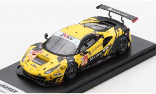 Diecast model cars Ferrari 488 1/43 Look Smart GTE EVO No.66 JMW Motorsport 24h Le Mans 2020 R.Heistand/J.Magnussen/M.Root Ferrari 488 1/43 Look Smart GTE EVO No.66 JMW Motorsport 24h Le Mans 2020 R.Heistand/J.Magnussen/M.Root diecast model cars