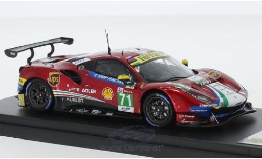 Diecast model cars Ferrari 488 1/43 Look Smart GTE Evo No.71 AF Corse 24h Le Mans 2018 D.Rigon/S.Bird/M.Molina Ferrari 488 1/43 Look Smart GTE Evo No.71 AF Corse 24h Le Mans 2018 D.Rigon/S.Bird/M.Molina diecast model cars