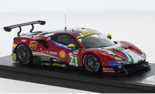 Diecast model cars Ferrari 488 1/43 Look Smart GTE Evo No.71 AF Corse - SMP Racing 24h Le Mans 2019 D.Rigon/S.Bird/M.Molina Ferrari 488 1/43 Look Smart GTE Evo No.71 AF Corse - SMP Racing 24h Le Mans 2019 D.Rigon/S.Bird/M.Molina diecast model cars