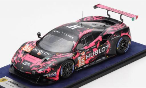Ferrari 488 1/18 Look Smart GTE EVO No.85 Iron Lynx 24h Le Mans 2020 R.Frey/M.Gatting/M.Gostner diecast model cars